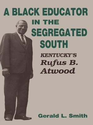 cover image of A Black Educator in the Segregated South